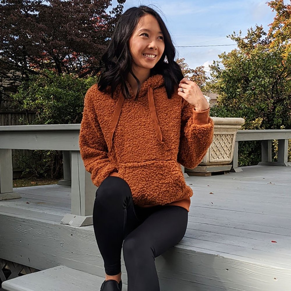 Sherpa Teddy Bear Hoodie